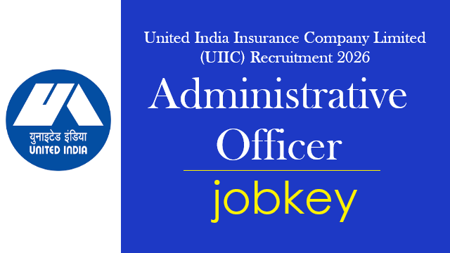 United India Insurance UIIC AO Online Form 2026-jobkey